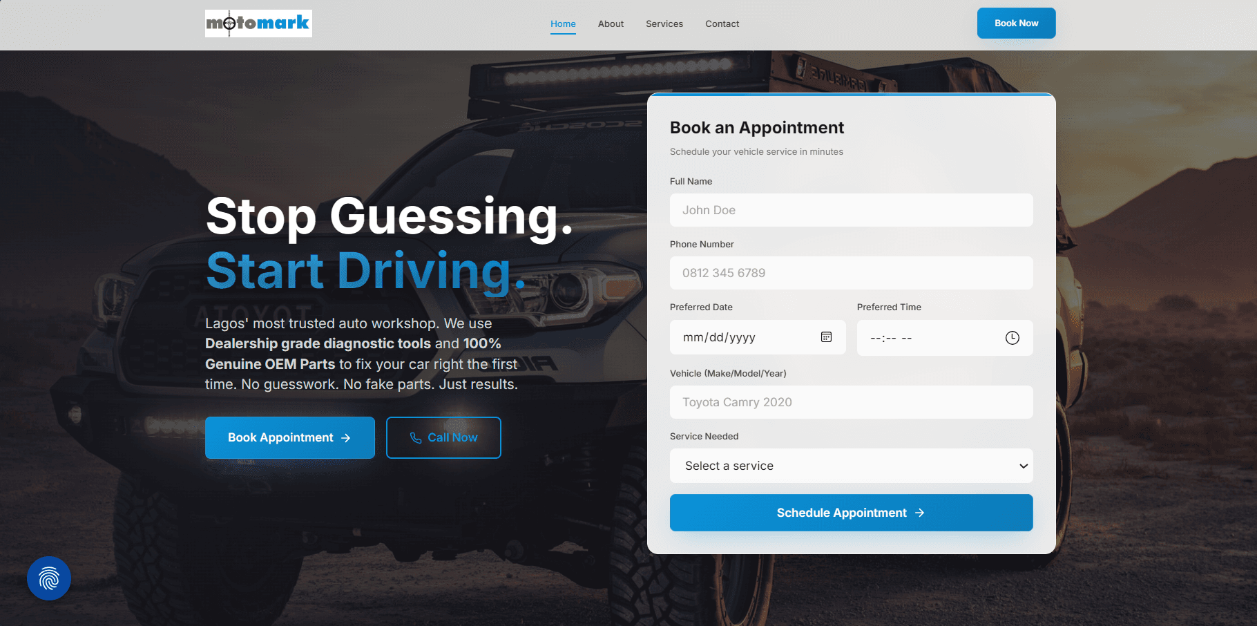 Motomark Operations, ERP & Workflow Systems case study